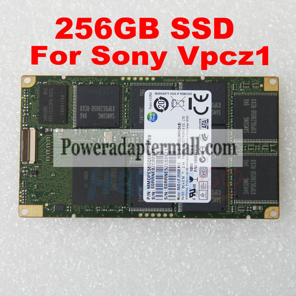 1.8"256GB SAMSUNG SSD Solid State FOR SONY Z1 Notebook laptop